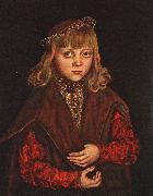CRANACH, Lucas the Elder A Prince of Saxony dfg oil painting reproduction